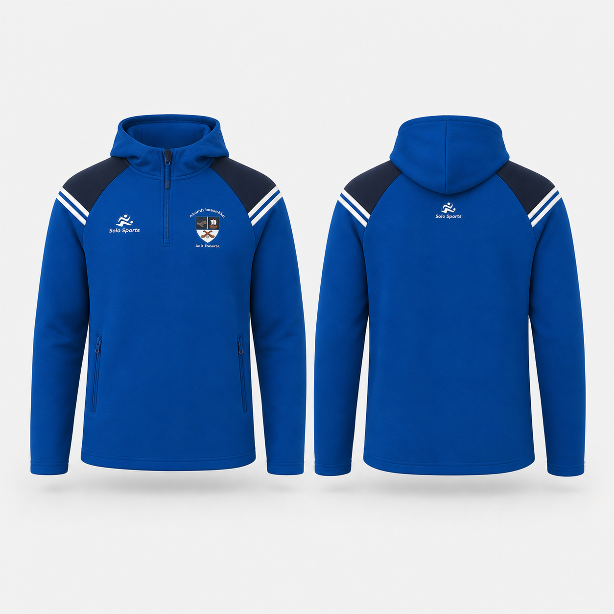 Solo Sports custom club hoodie