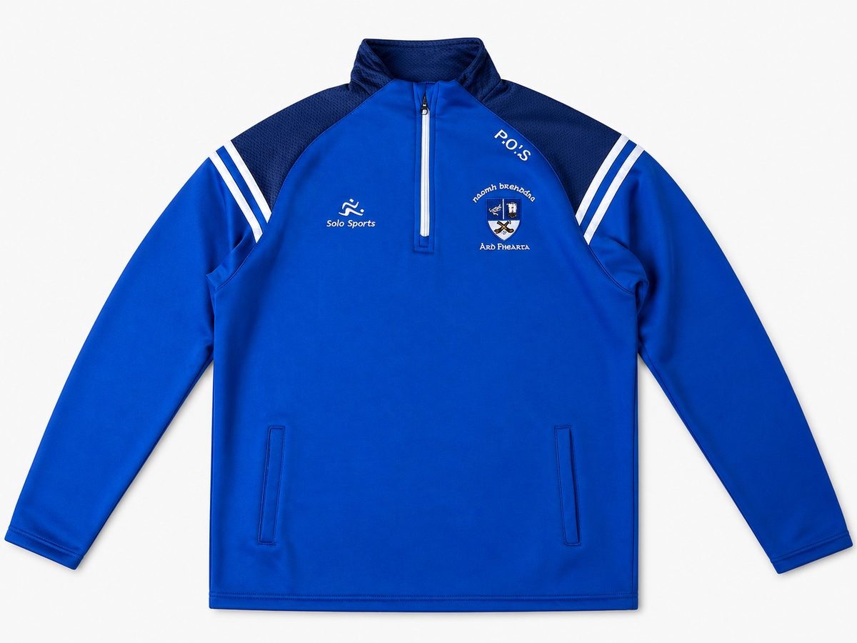 St Brendan's Hurling Club half zip