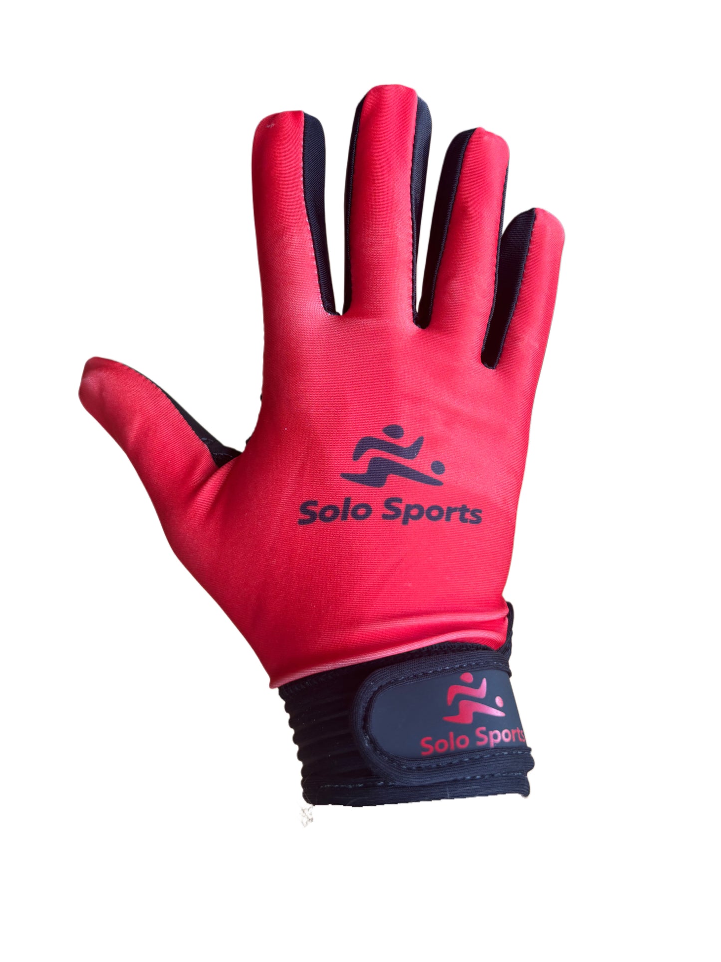 Red Solo Sports GAA Gaelic football gloves