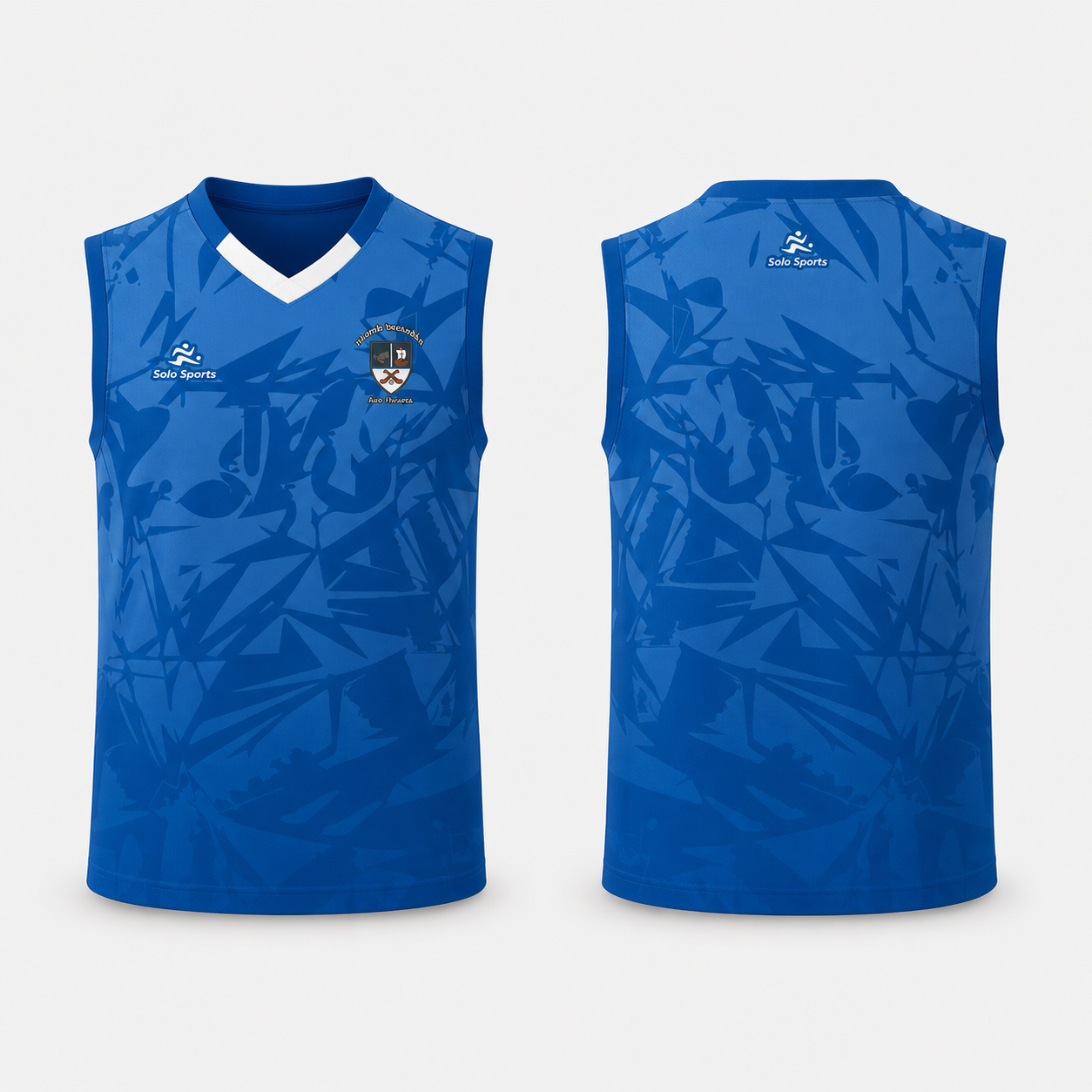 Solo Sports custom sleeveless training top